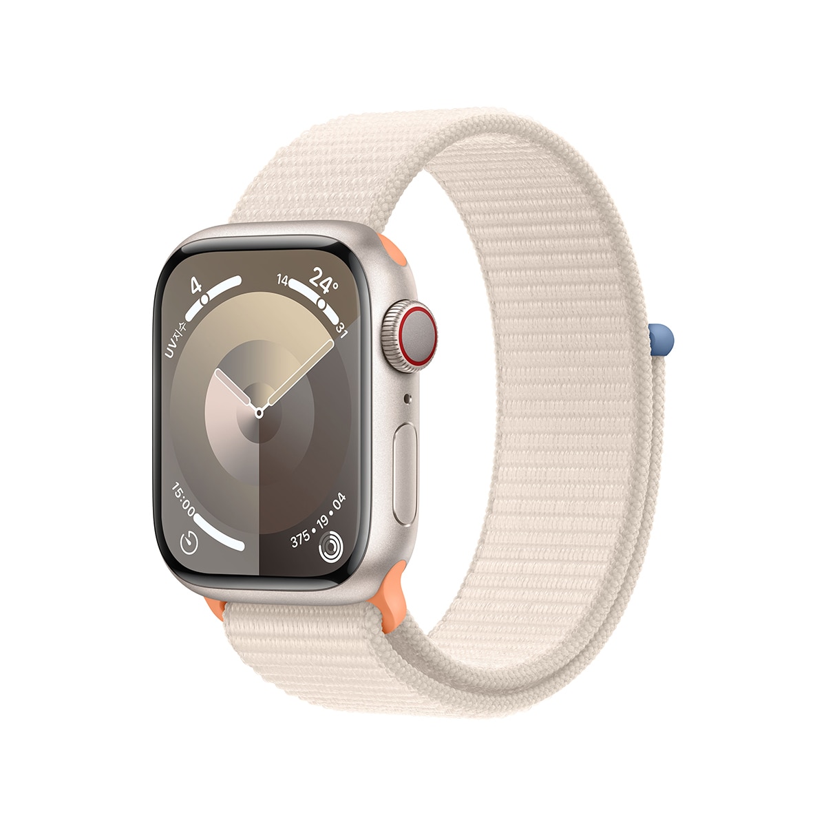 Apple Watch S9 41mm GPS + Cell STL/STL 스포츠 루프