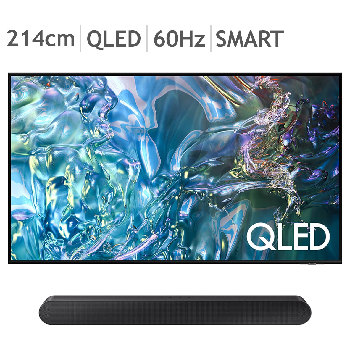 삼성 QLED TV KQ85QD60 214cm (85) + S50B - 벽걸이형