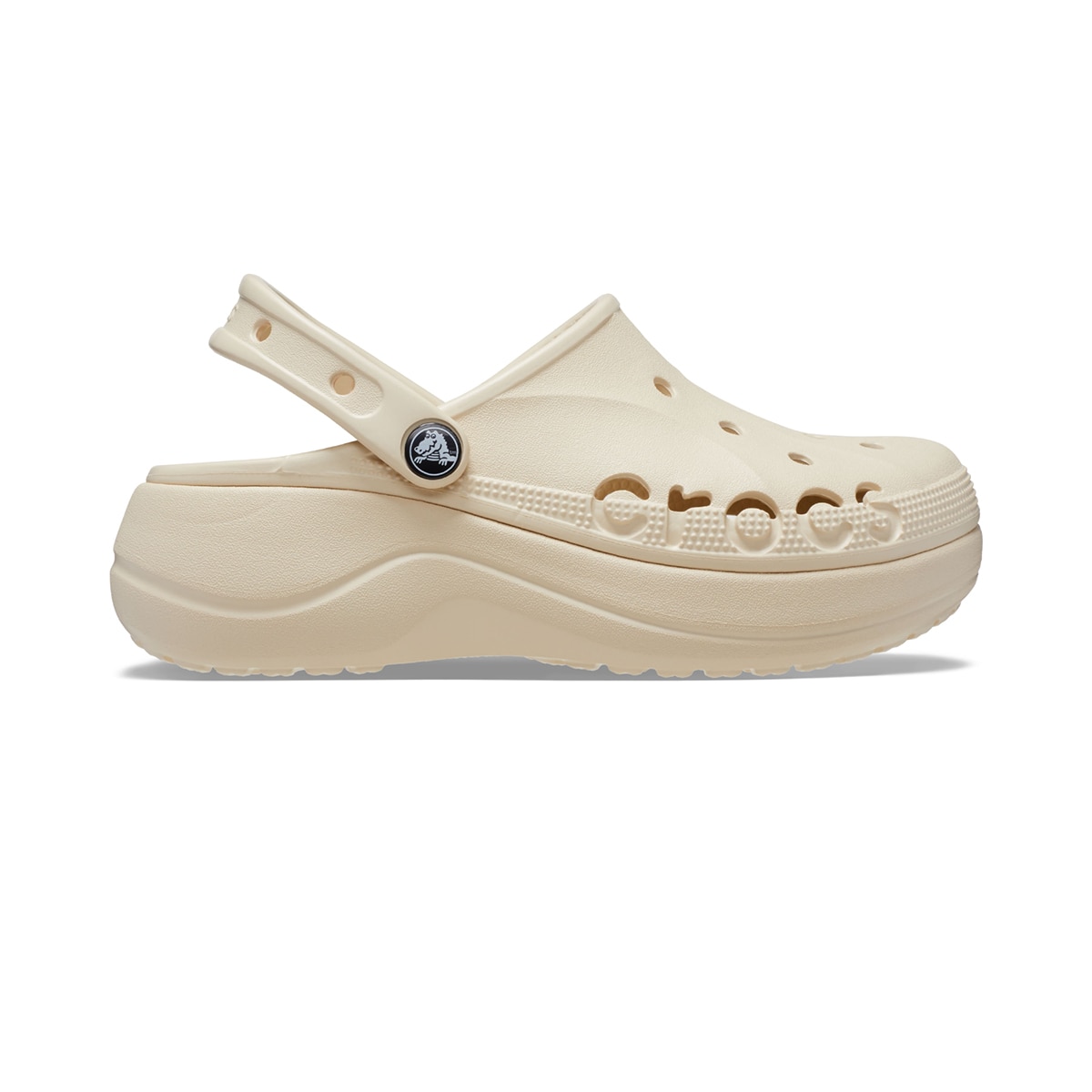 크록스 바야 플랫폼 클로그 - 윈터화이트 크록스 바야 플랫폼 클로그 - 윈터화이트