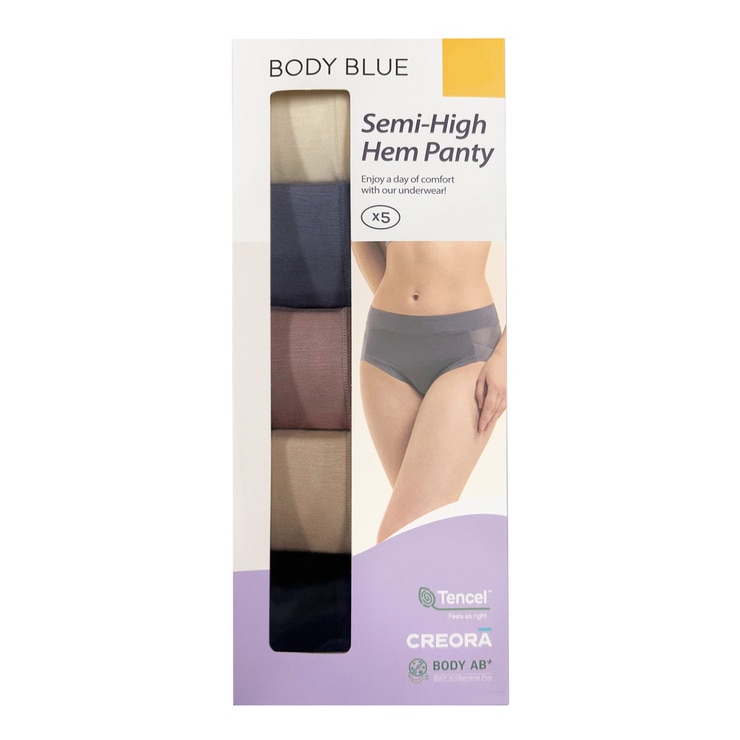 바디블루 여성 헴 팬티 5매
