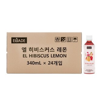 엘제이드 히비스커스 레몬주스 340ML X 24 엘제이드 히비스커스 레몬주스 340ML X 24