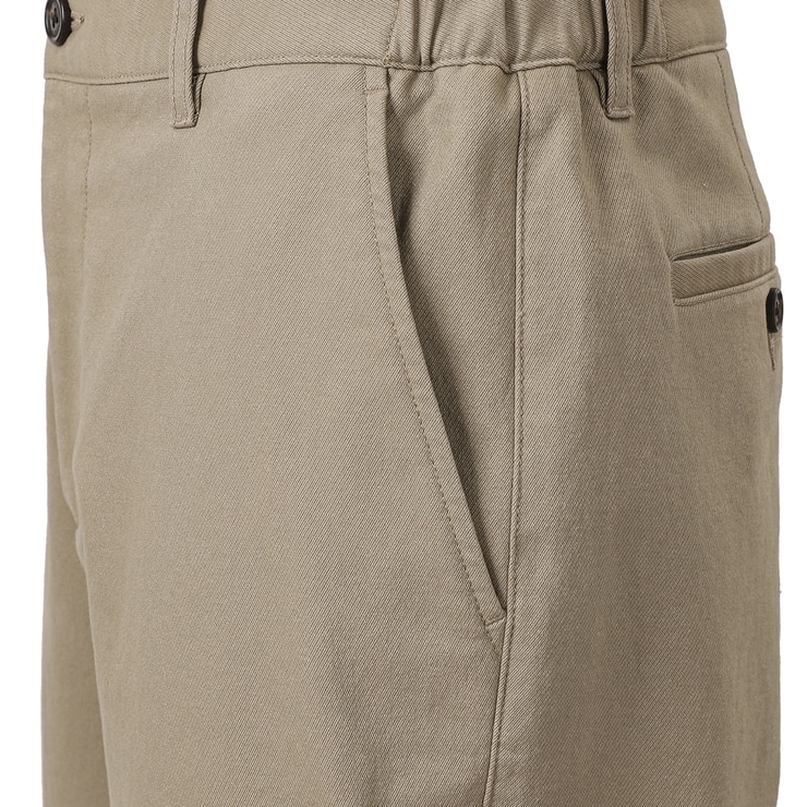 쿨트 남성 면 스판 바지 - 베이지, 30