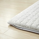 에이프릴앳홈 순면 누빔 워싱 면 요 - 싱글, 그레이(린츠)