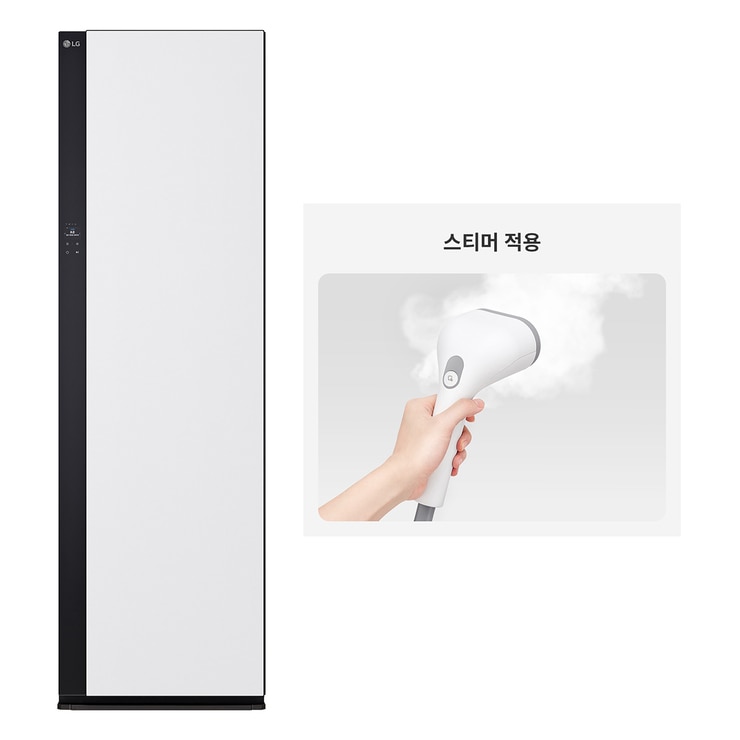 엘지 오브제 스타일러 5벌+바지 1벌 - 에센스화이트