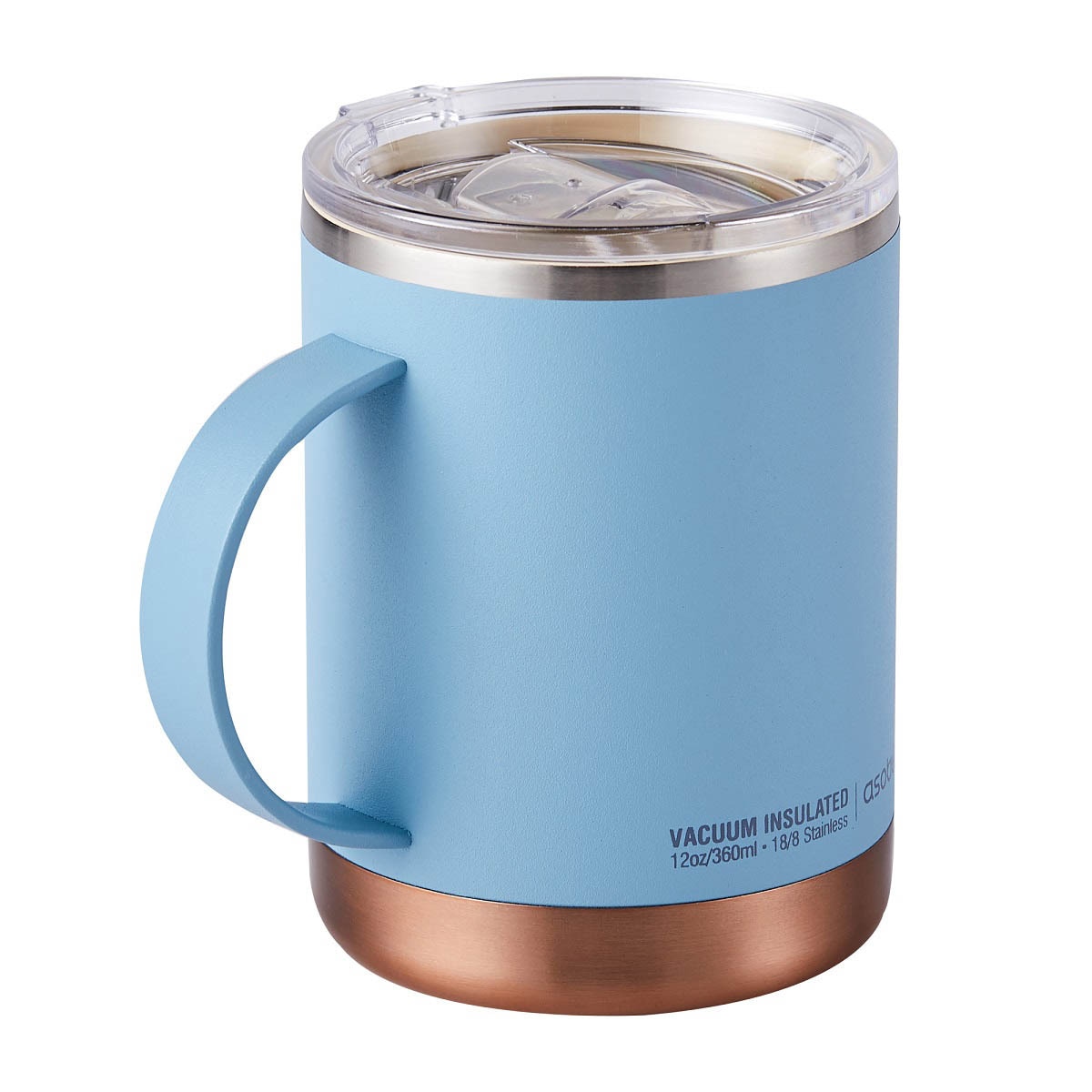 아소부 얼티미트 머그 360ML 2P - 블루&버건디