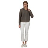 솔레지아 여성 니트 후드 집업 - 카키, M 솔레지아 여성 니트 후드 집업 - 카키, M