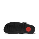 핏플랍 여성용 루루 레진버클레더 토포스트 - 올블랙, UK4.5(240mm)