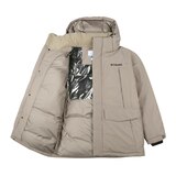 컬럼비아 남성 헤비 다운 재킷 - 베이지