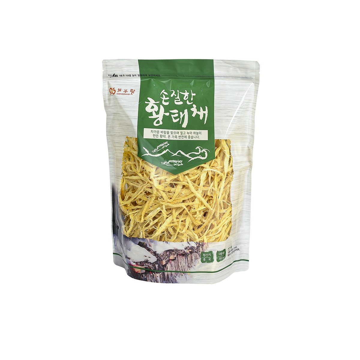 손질한 황태채 360g