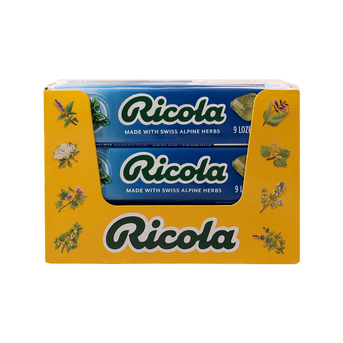 리콜라 스위스 캔디 아이시멘톨 31.5g x 15개입