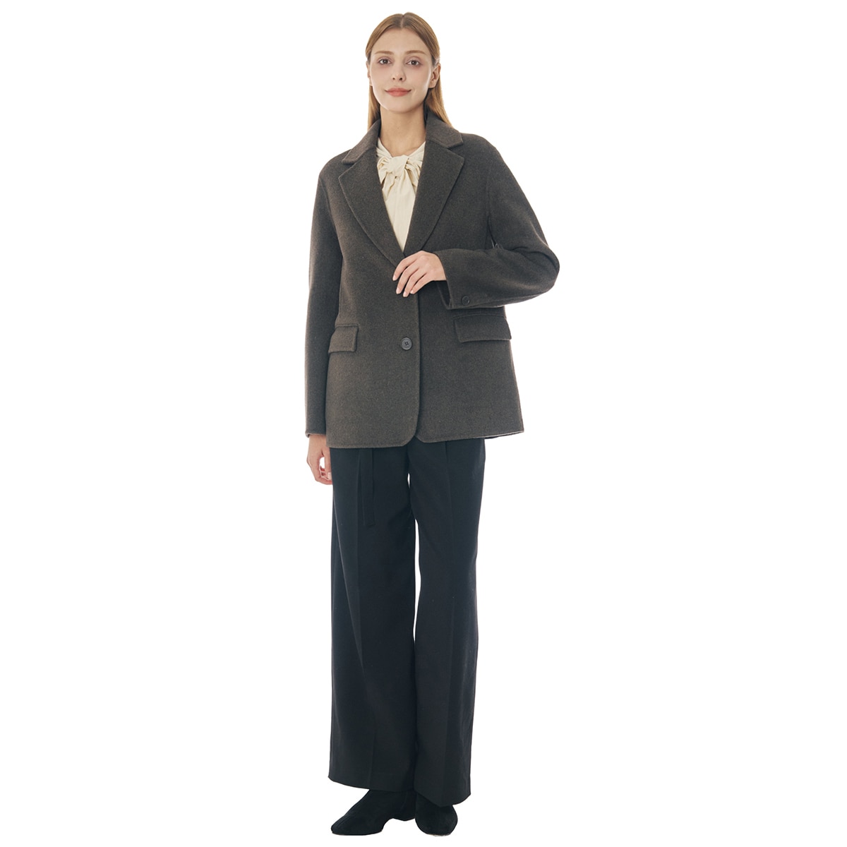 비지트 인 뉴욕 여성 구스안감 재킷