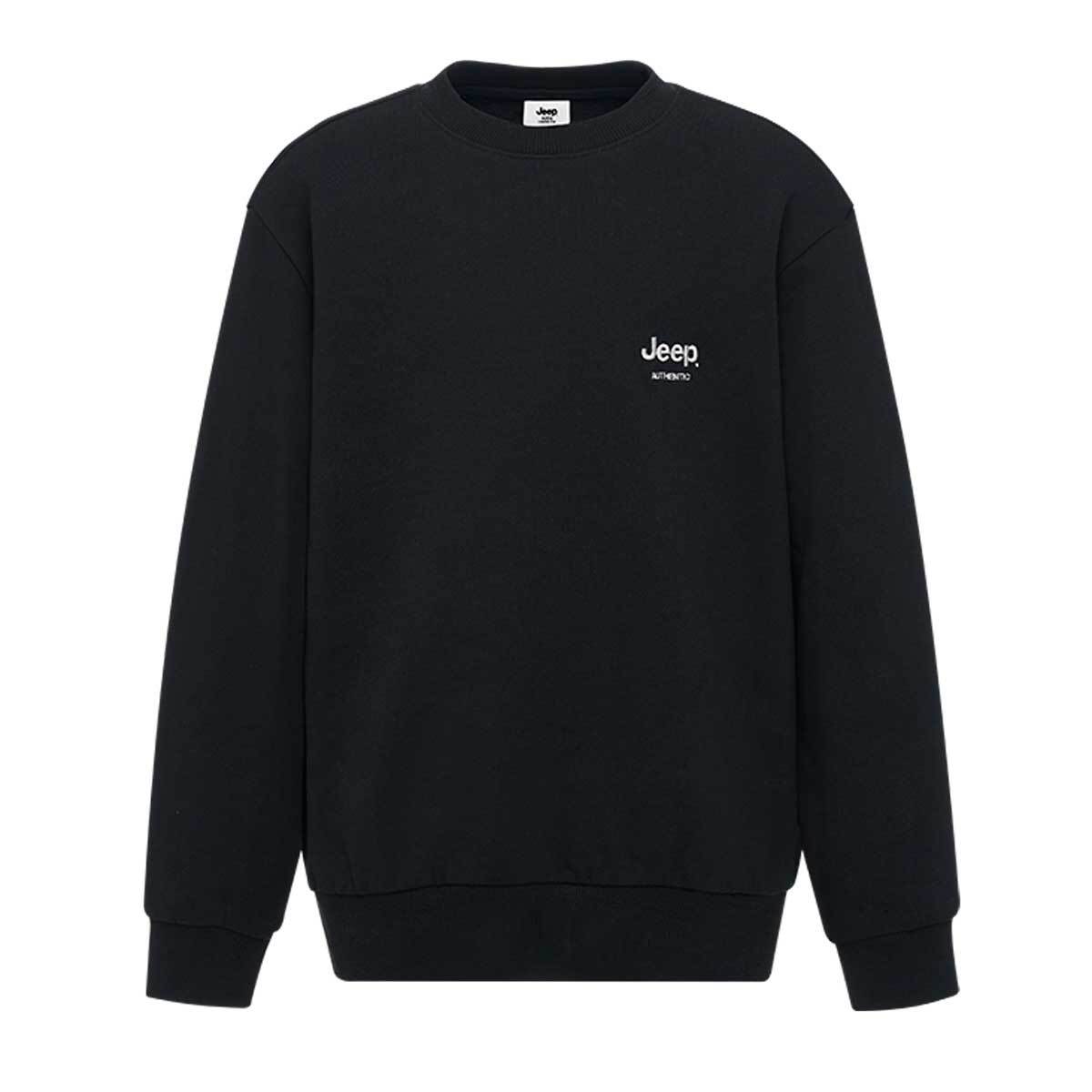 지프 키즈 베이직 로고 크루넥