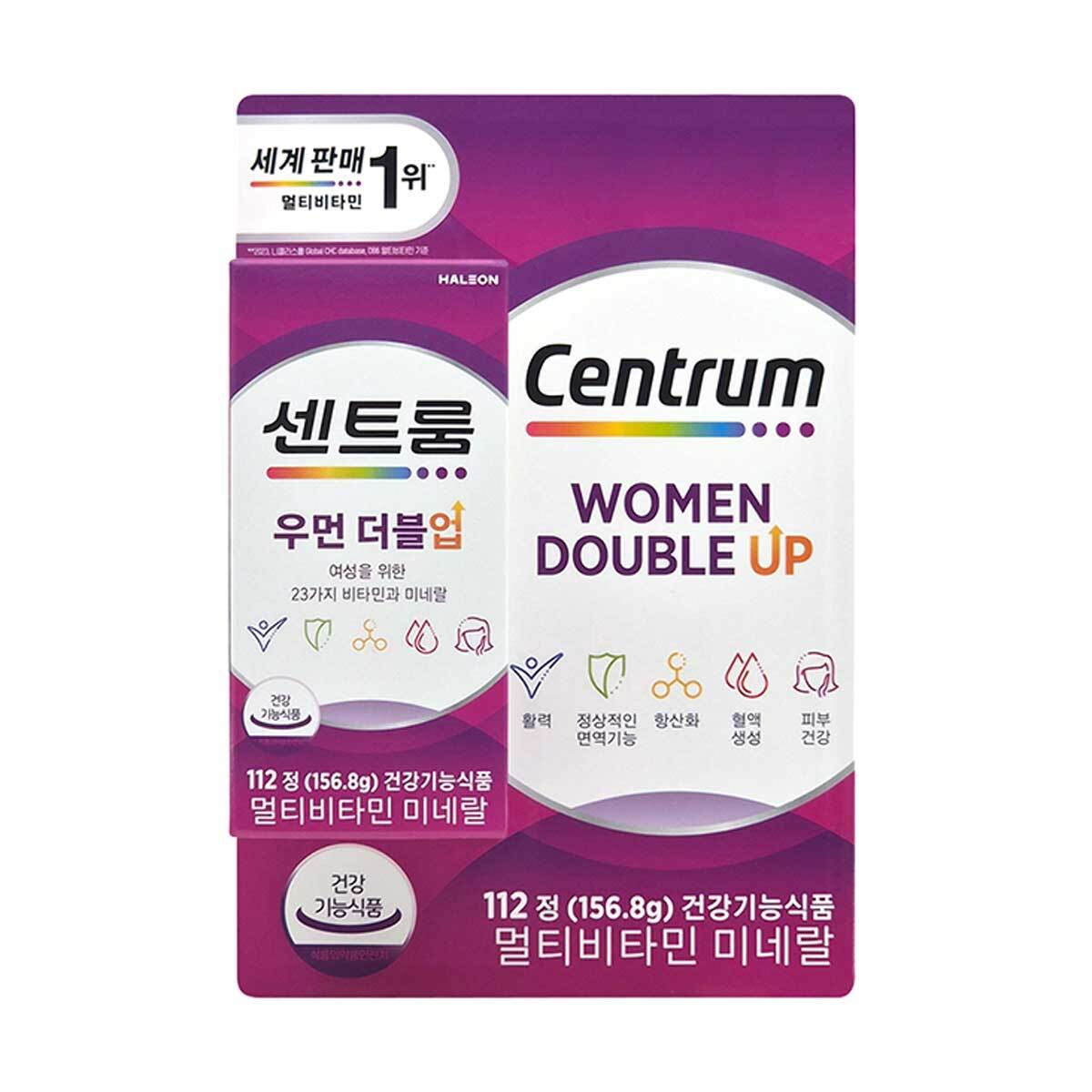 센트룸 우먼 더블업 112정