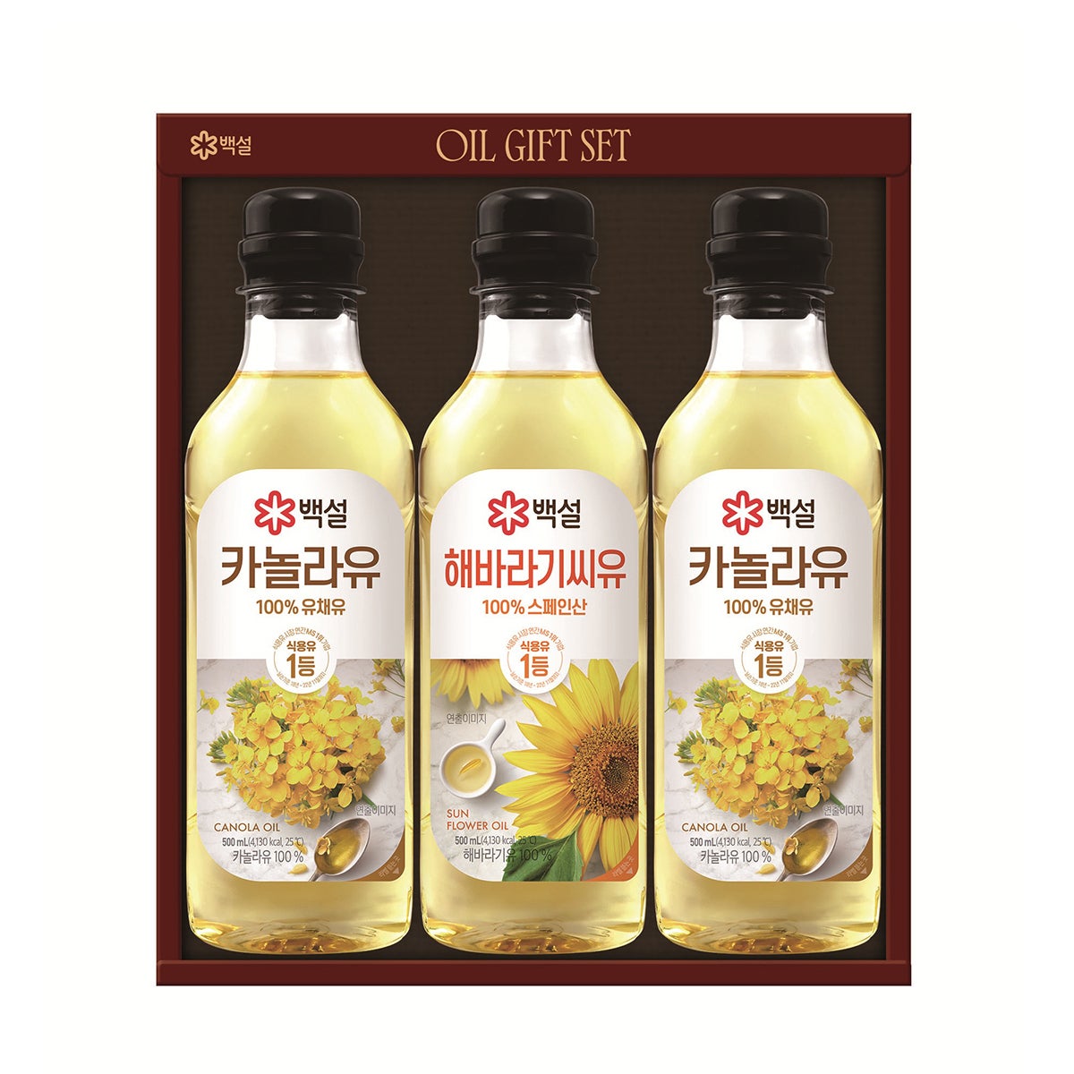 백설 프리미엄 오일 선물세트 14호