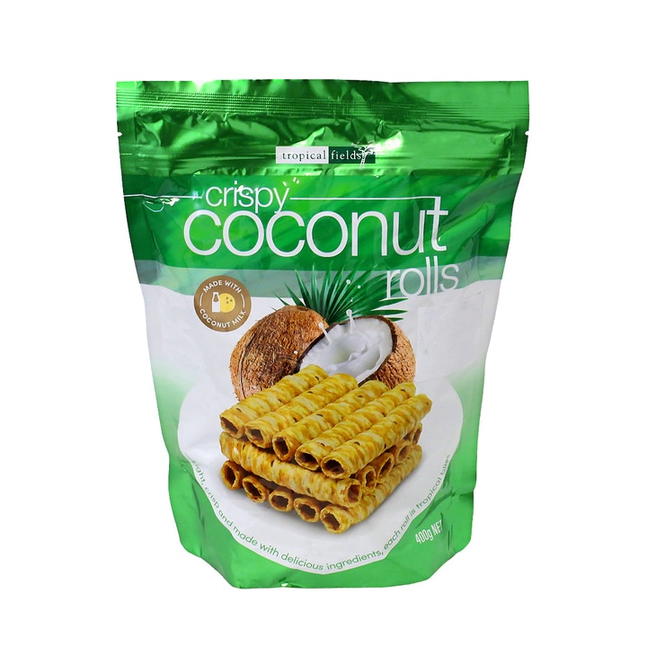 Tropical Fields Crispy Coconut Roll 400g 199980