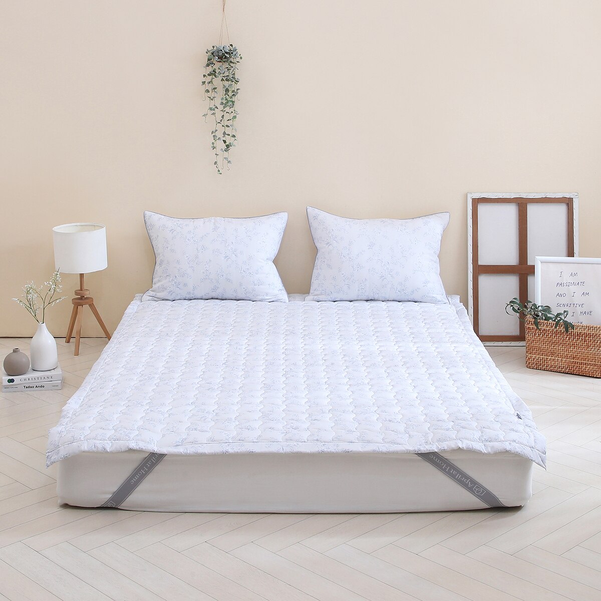 에이프릴앳홈 모달 밴드 패드 - 퀸, 오즈그레이