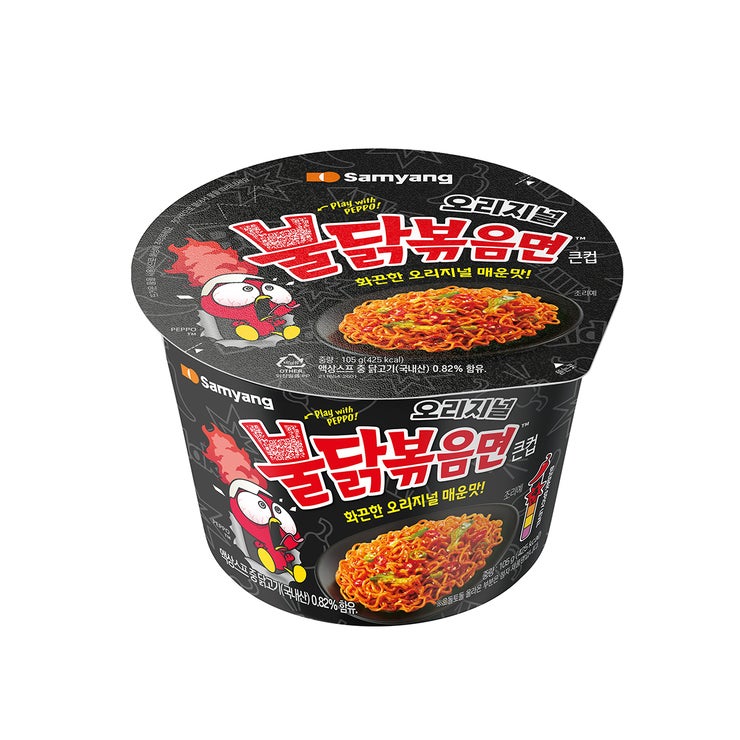 삼양 불닭볶음면큰컵 105g x 16 삼양 불닭볶음면큰컵 105g x 16