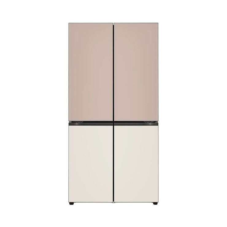 LG 오브제 AI 매직스페이스 냉장고 870L, 글라스 아몬드/토프 LG 오브제 AI 매직스페이스 냉장고 870L, 글라스 아몬드/토프