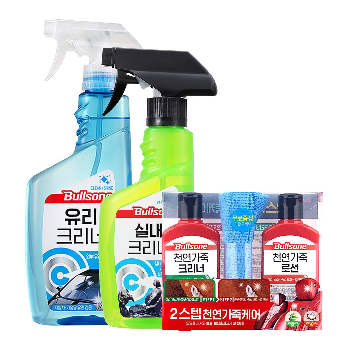 불스원 실내 크린 4종 세트