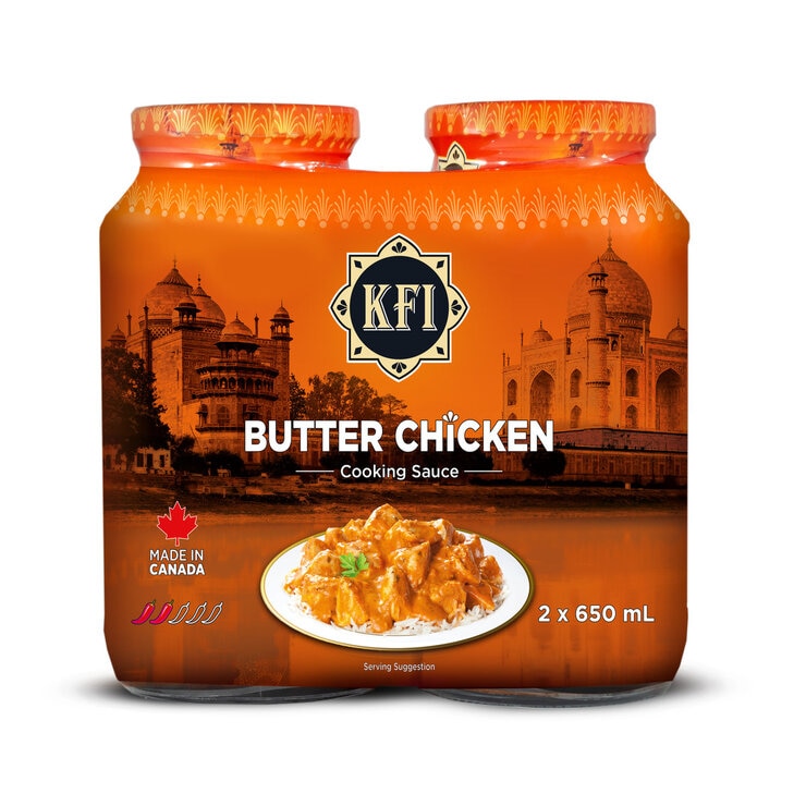 KFI 버터치킨 커리용 소스 650ML X 2