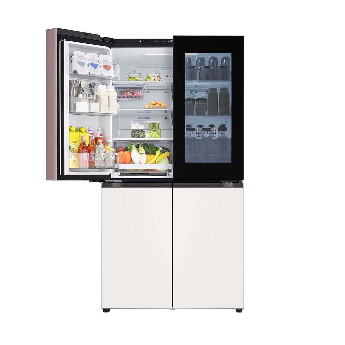 LG 오브제 매직스페이스 노크온 냉장고 870L