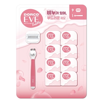 도루코 이브 버블리 세트 기 1 + 날 9