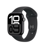 Apple 워치 10 46mm 제트블랙 블랙 스포츠 밴드 - M/L