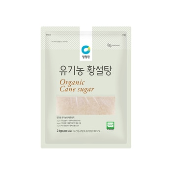 청정원 유기농 황설탕 2kg x 2