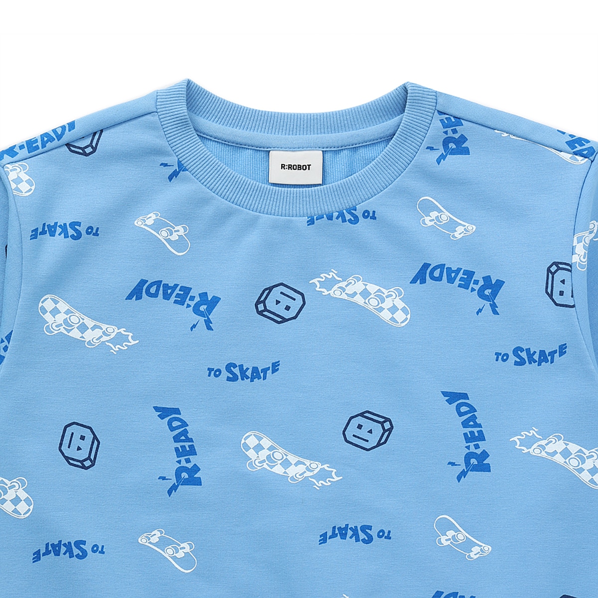 알로봇 키즈 상하의 세트 - 블루