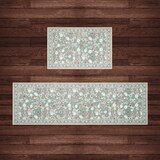 Wyatt&Ash 워셔블 러그 & 러너 세트 - 민트