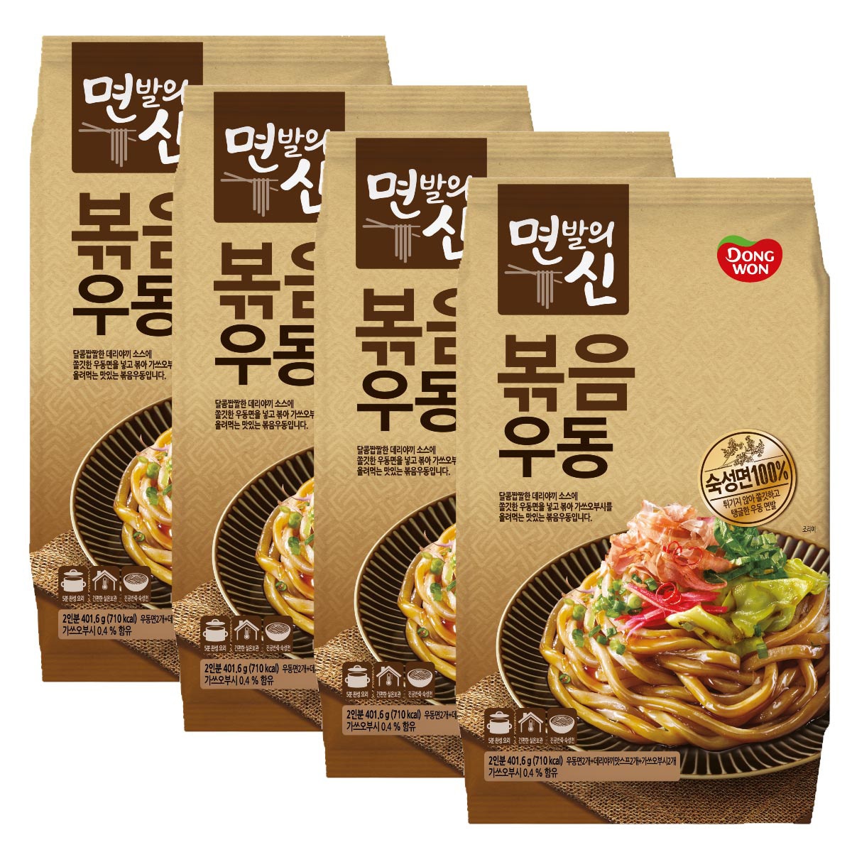 동원 볶음 우동 401.6g x 4