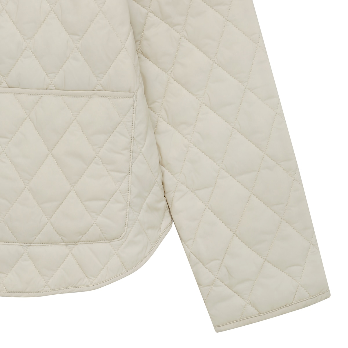 컬럼비아 여성 퀼팅 재킷 - 아이보리, XL