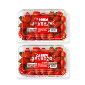 스테비아 대추방울토마토 1kg * 2팩 스테비아 대추방울토마토 1kg * 2팩