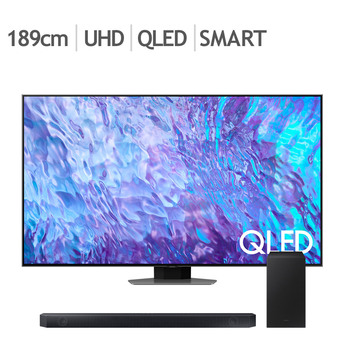 삼성 QLED TV KQ75QC80AFXKR 189cm (75) + Q600C