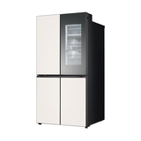 엘지 오브제 노크온 원매직 냉장고 875L - 글라스