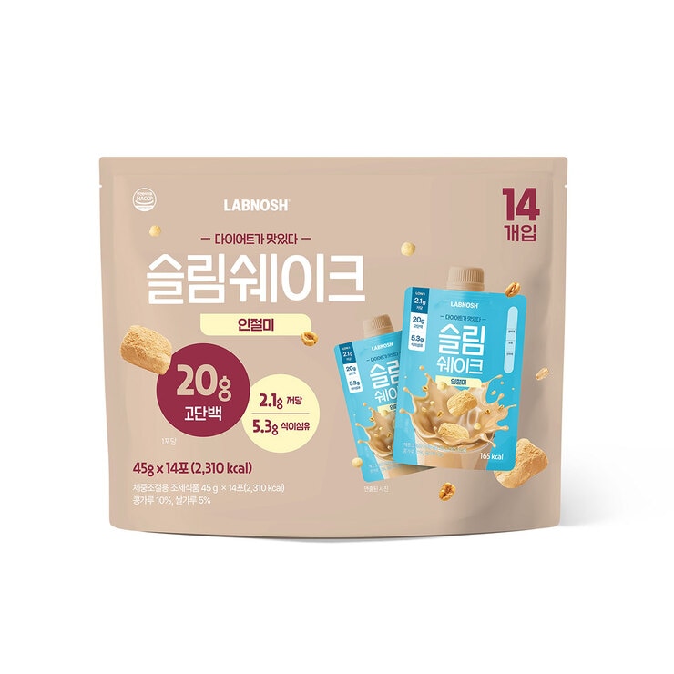 Labnosh Slim Shake 45g x 14 - Injeolmi 675819