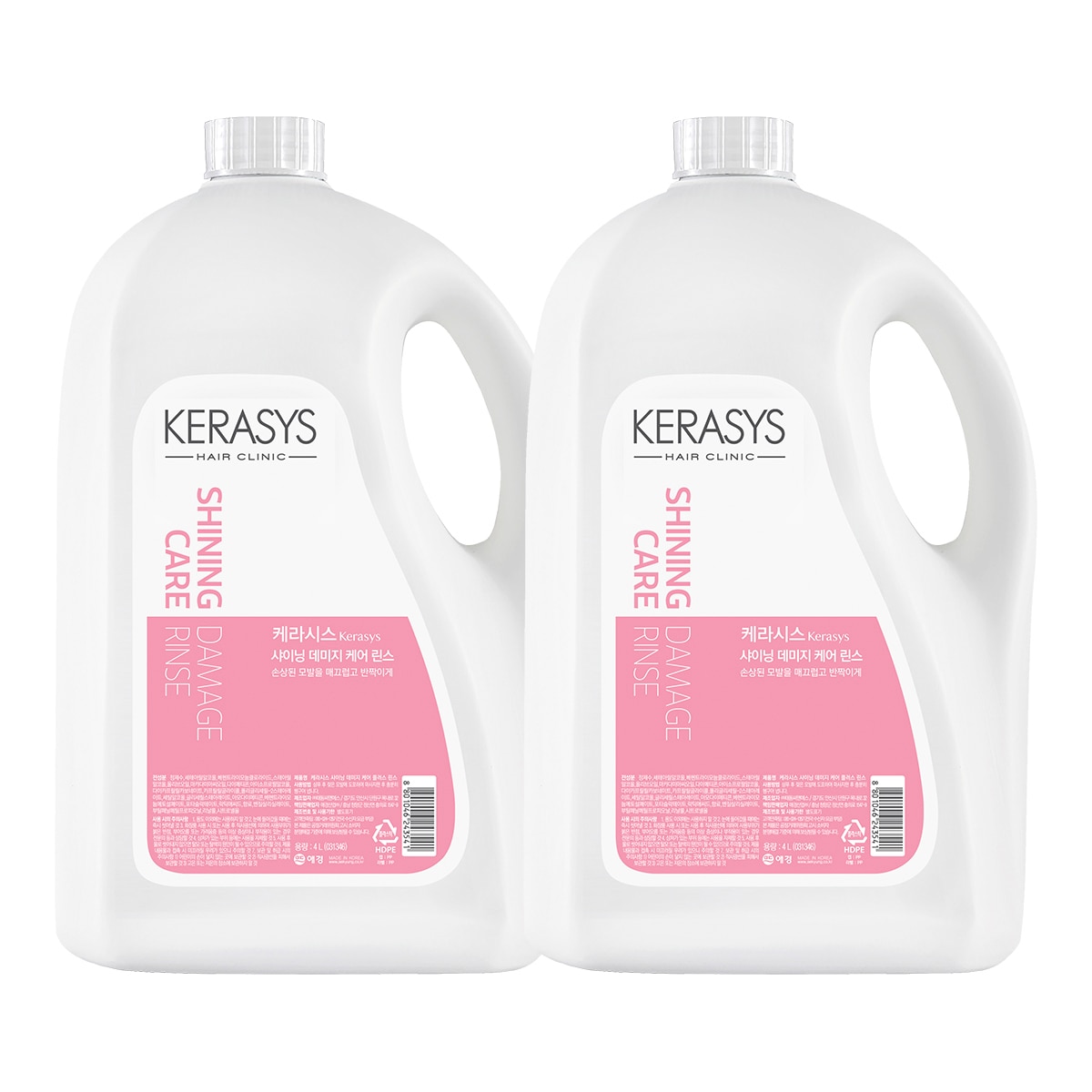 케라시스 샤이닝 데미지 케어 린스 4L X 2개