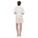 비지트 인 뉴욕 여성 반바지 - 라이트 베이지, XL