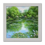 지클레 정방형 명화 47.5 x 47.5cm - 지베르니의 연못