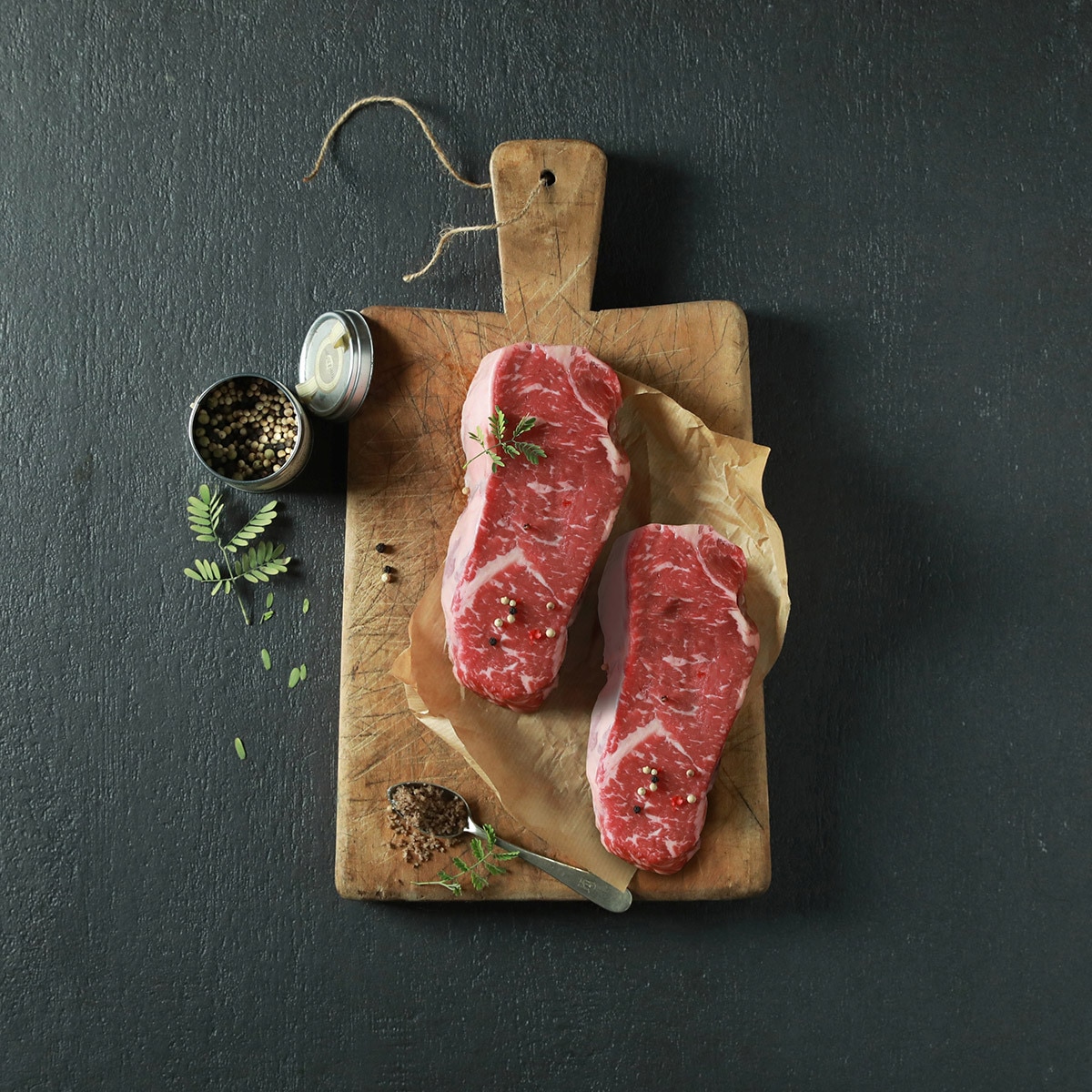 US Fresh Beef Prime Striploin 350g X 4pack