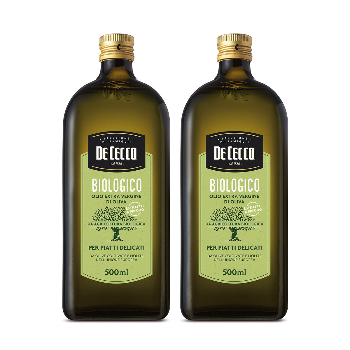 데체코 유기농 엑스트라버진 올리브유 500ml x 2