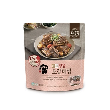 궁 양념 소갈비찜 800g x 2 + 당면 20g x 2