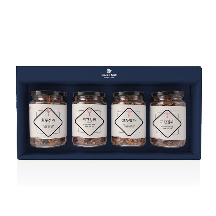 Green Nut 호두 정과 & 피칸 정과 720g Green Nut 호두 정과 & 피칸 정과 720g