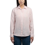 잭스 여성 리넨 스트라이프 셔츠 잭스 여성 리넨 스트라이프 셔츠