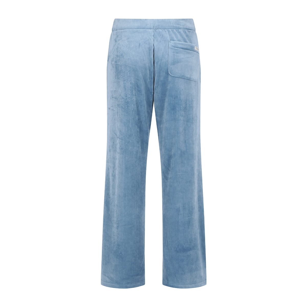 게스 여성 벨루어 코듀로이 바지 - 블루, S