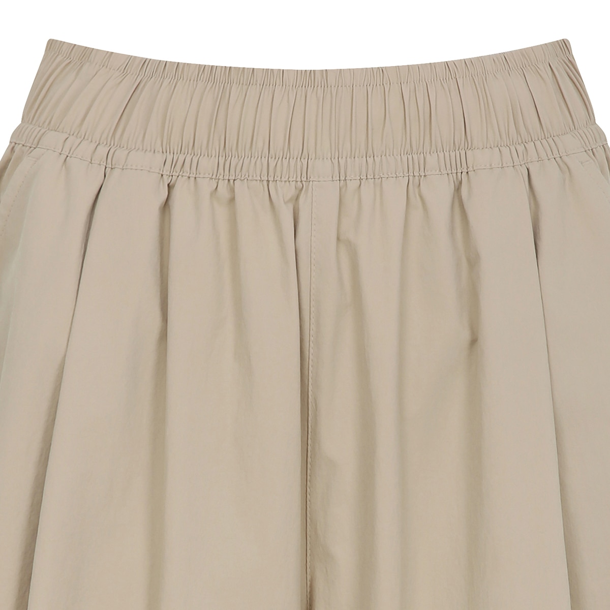 컬럼비아 여성 크롭 와이드 팬츠 - 베이지