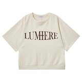 코데즈 컴바인 여성 루즈핏 티셔츠 - 크림, M