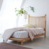 리비니아 평상형 원목 침대 프레임 슈퍼싱글(SS) 2colors