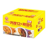오뚜기 3분 카레 & 짜장 200g x 12 + 200g x 6