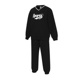 휠라 키즈 상하의 세트 - 블랙, 145